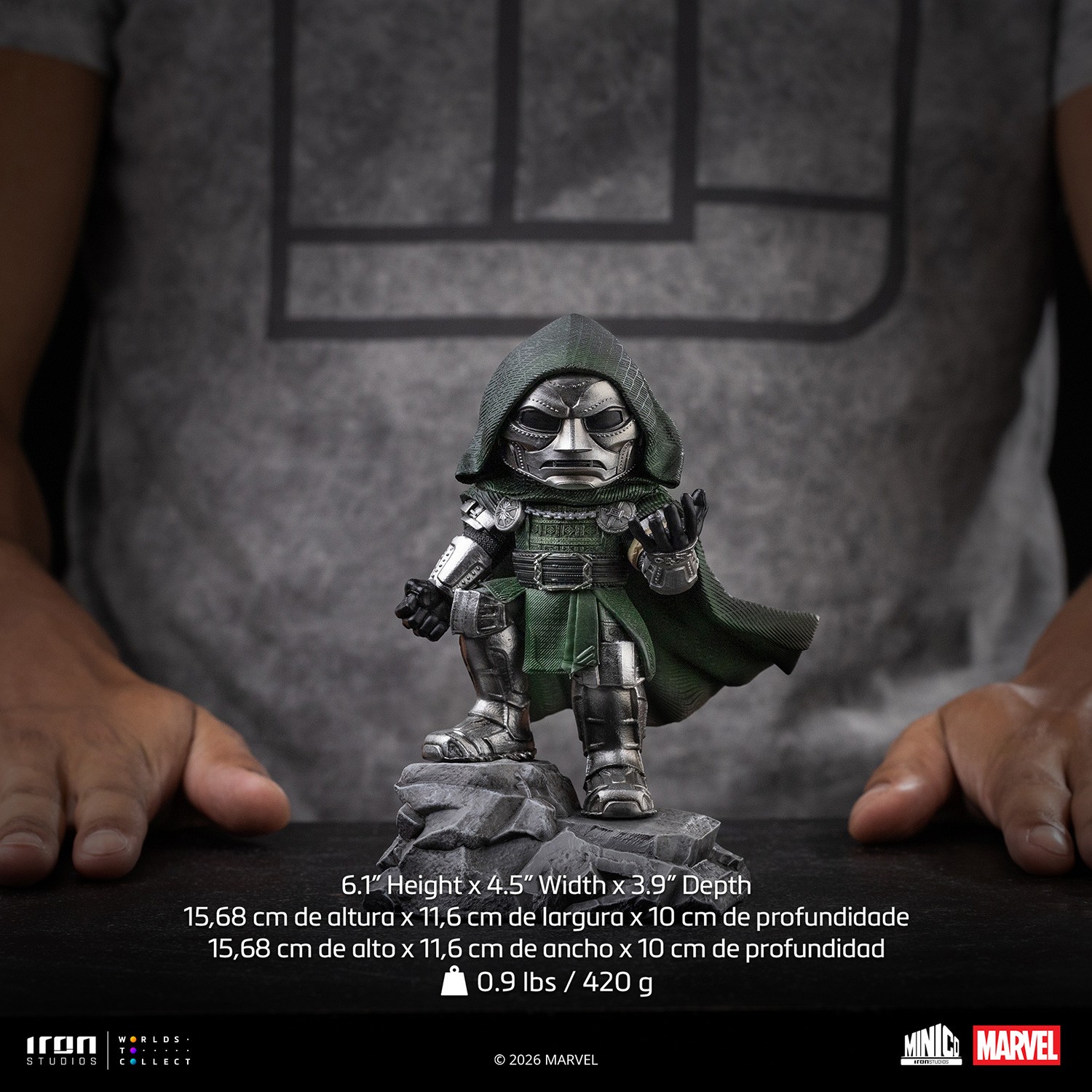 Marvel Doctor Doom Collectible Figure  (Prototype Shown) View 5