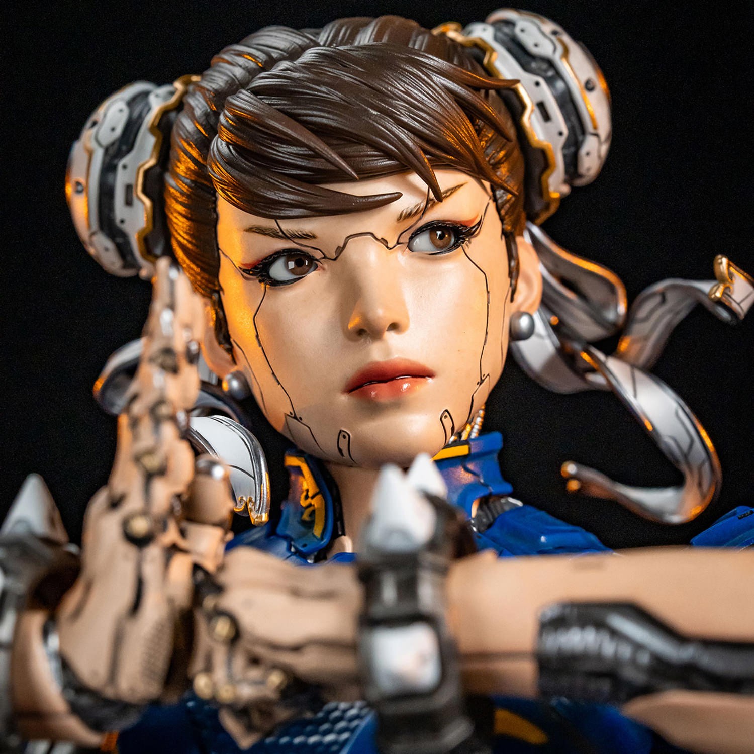 Street Fighter Chun-Li Android (Classic Edition) Quarter Scale Statue  (Prototype Shown) View 6