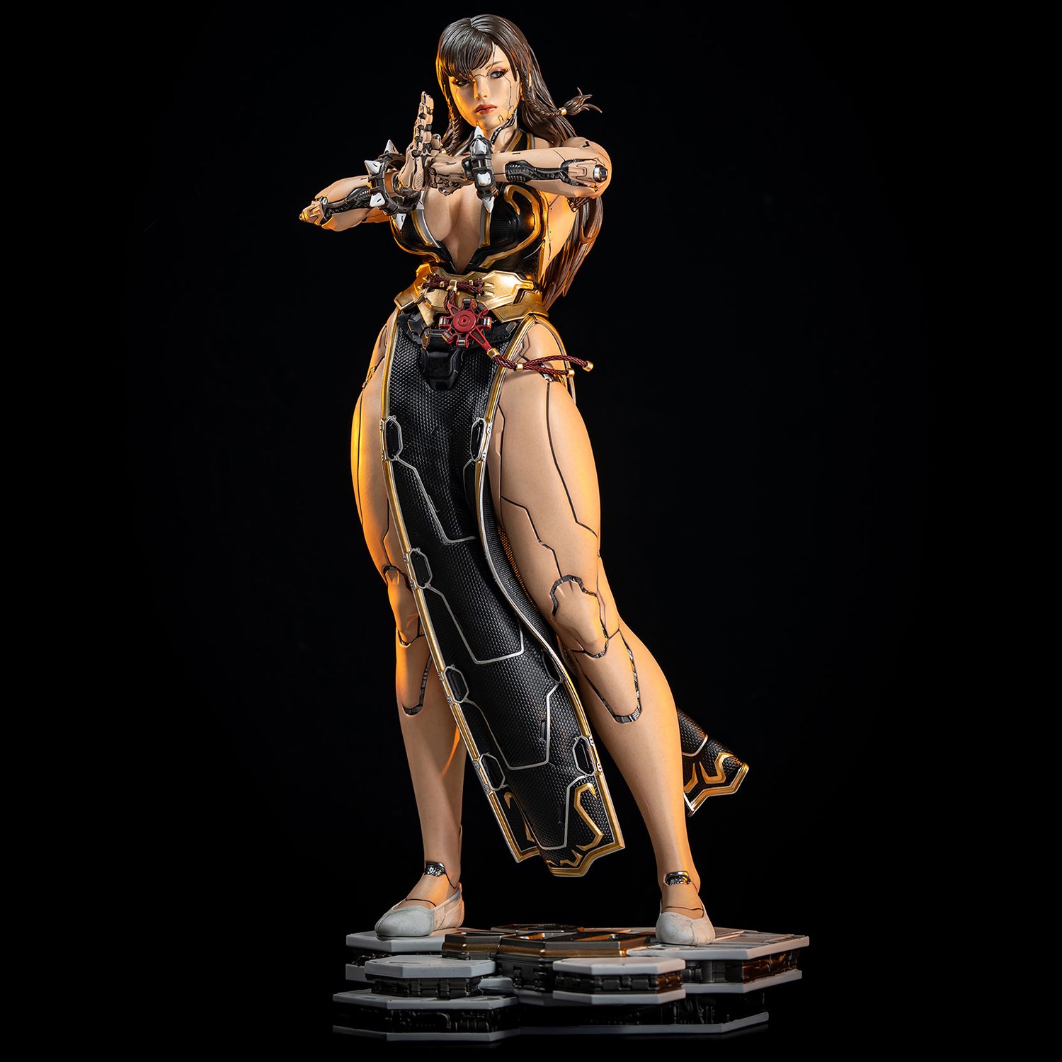 Street Fighter Chun-Li Android (Battle Edition) Quarter Scale Statue  (Prototype Shown) View 1