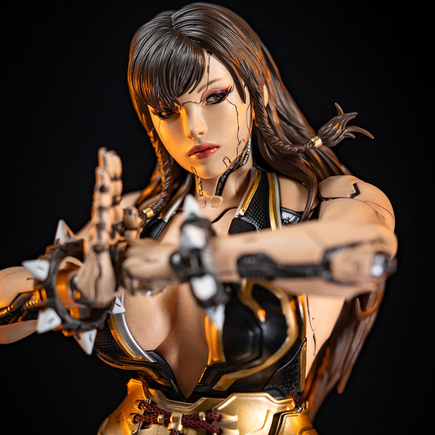 Street Fighter Chun-Li Android (Battle Edition) Quarter Scale Statue  (Prototype Shown) View 4