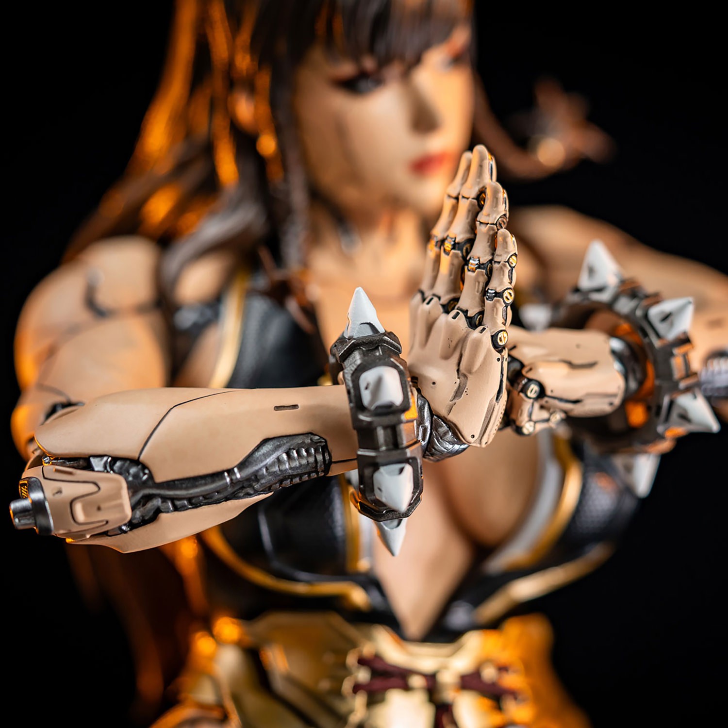Street Fighter Chun-Li Android (Battle Edition) Quarter Scale Statue  (Prototype Shown) View 6