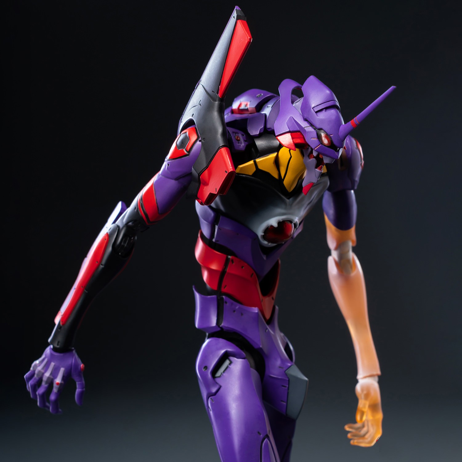 Evangelion ROBO-DOU Evangelion Test Type-01 Pseudo DMS Phase Action Figure  (Prototype Shown) View 1