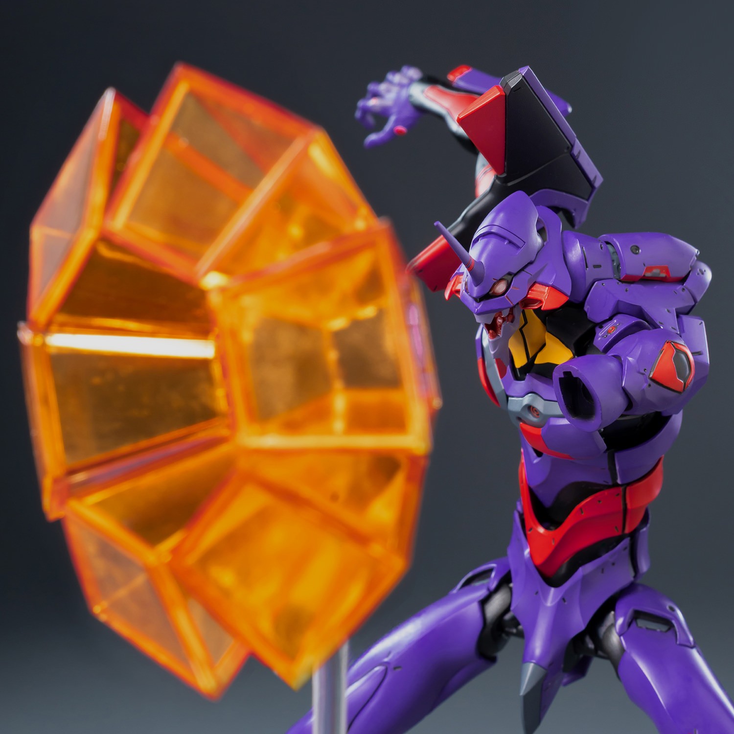 Evangelion ROBO-DOU Evangelion Test Type-01 Pseudo DMS Phase Action Figure  (Prototype Shown) View 3