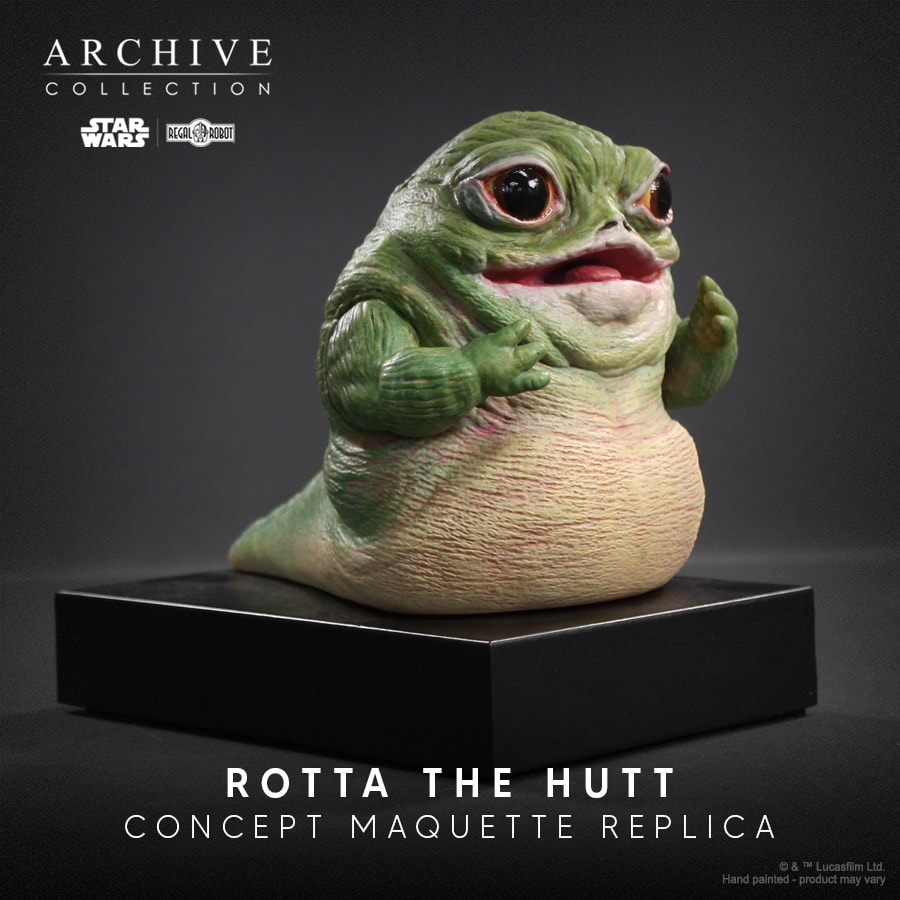 Star Wars Rotta the Hutt Concept Maquette Replica  (Prototype Shown) View 1