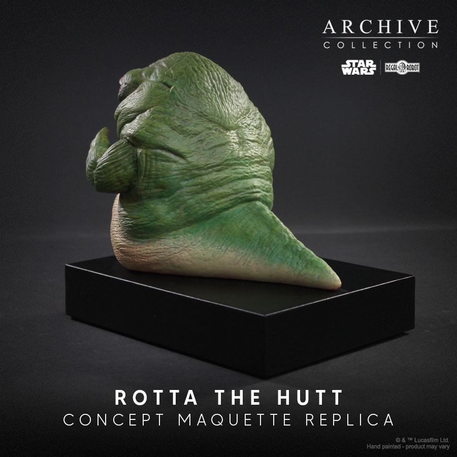 Star Wars Rotta the Hutt Concept Maquette Replica  (Prototype Shown) View 3