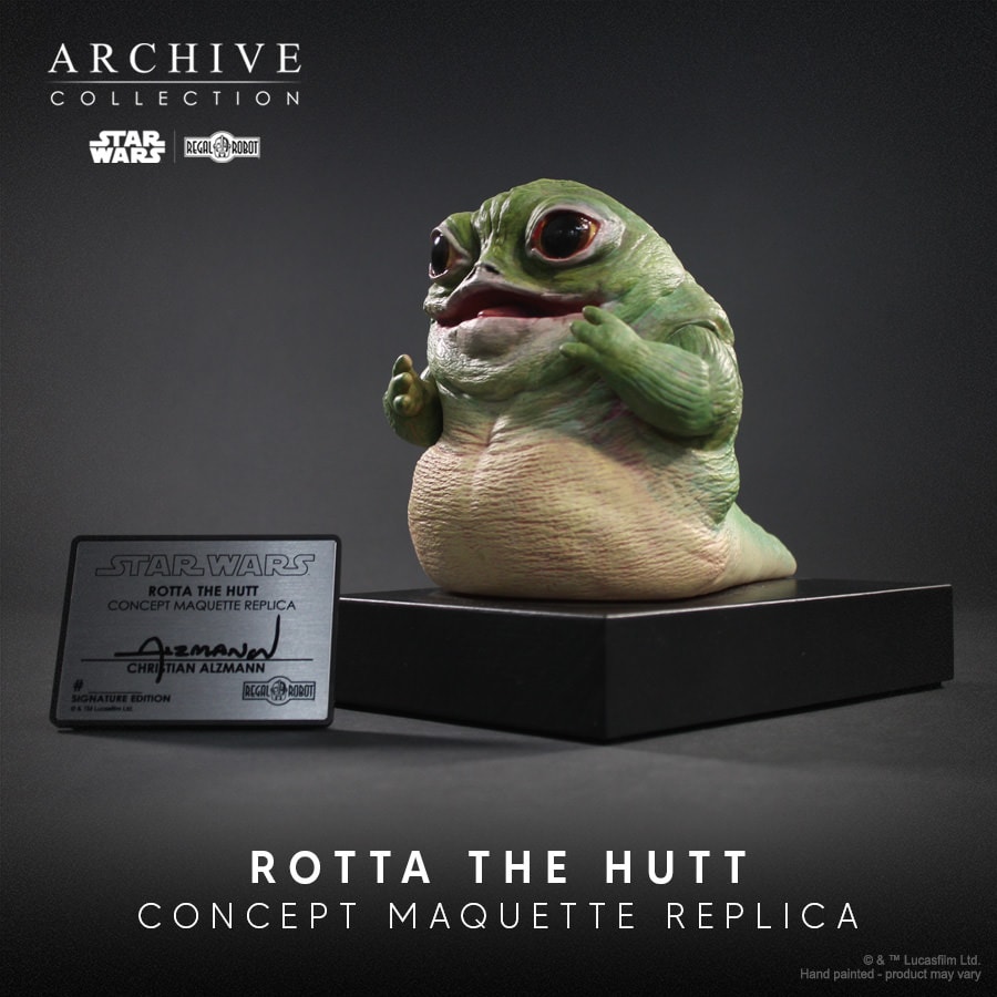 Star Wars Rotta the Hutt Concept Maquette Replica  (Prototype Shown) View 5
