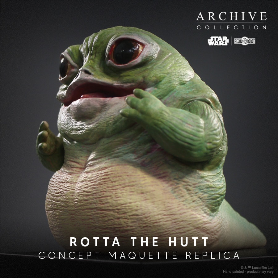 Star Wars Rotta the Hutt Concept Maquette Replica  (Prototype Shown) View 6