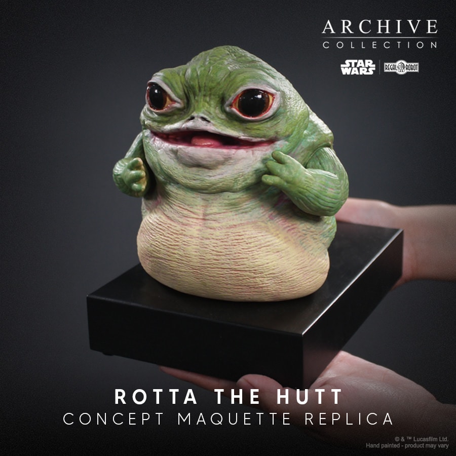 Star Wars Rotta the Hutt Concept Maquette Replica  (Prototype Shown) View 7