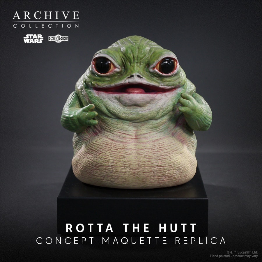 Star Wars Rotta the Hutt Concept Maquette Replica  (Prototype Shown) View 8