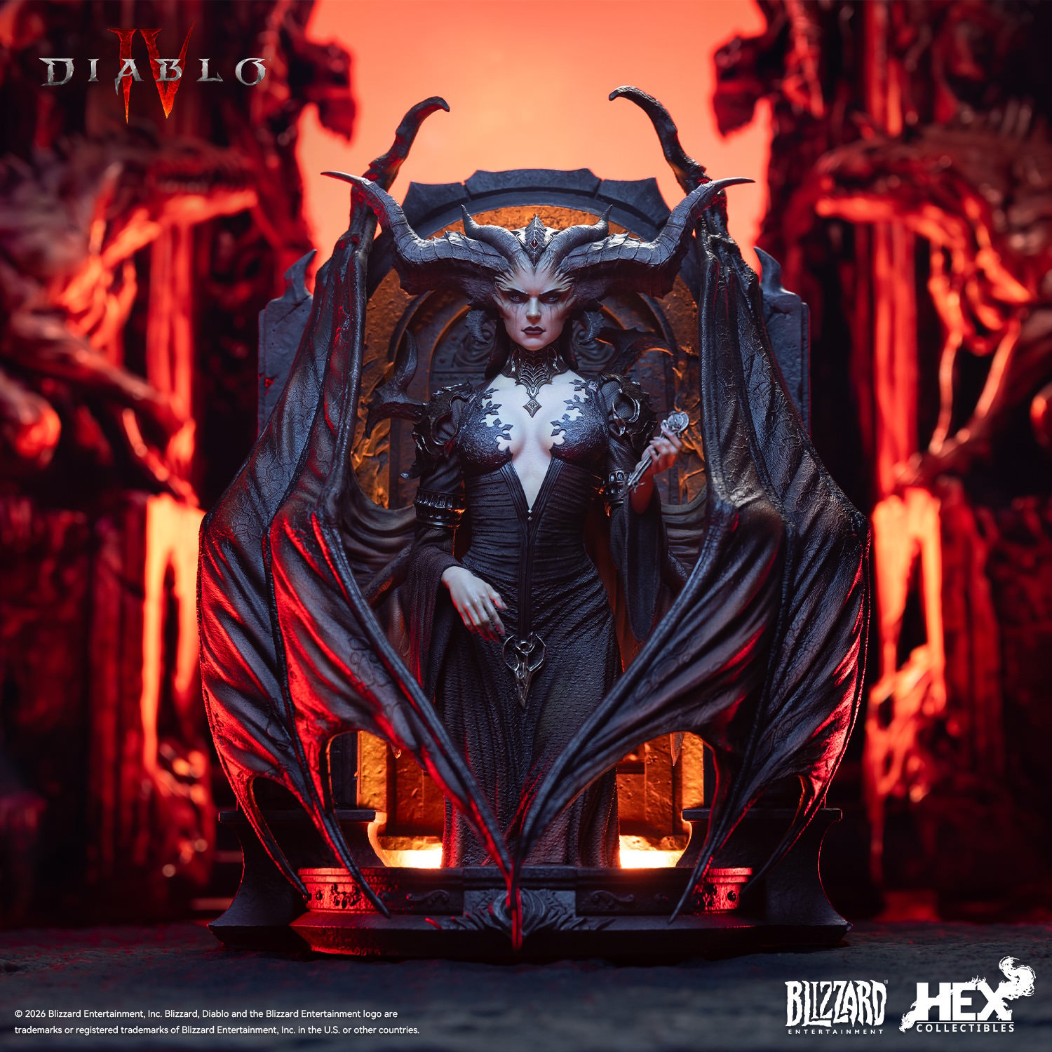 Diablo Lilith Art Statues  (Prototype Shown) View 1