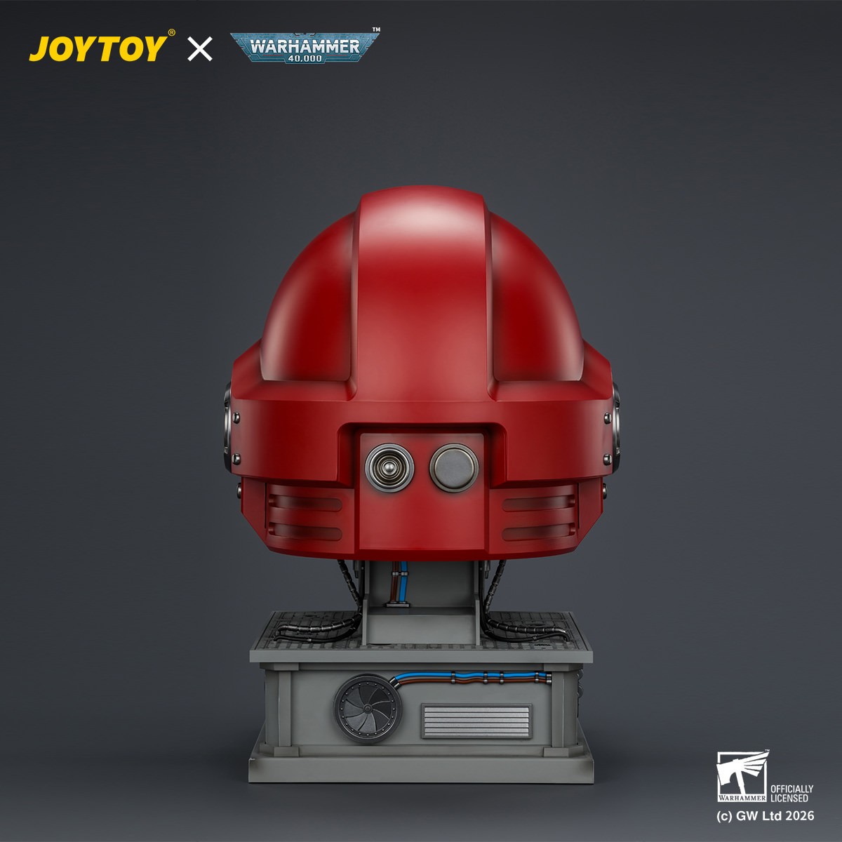 Warhammer 40K Blood Angels MkX Helmet & Display Stand Prop Replica  (Prototype Shown) View 10
