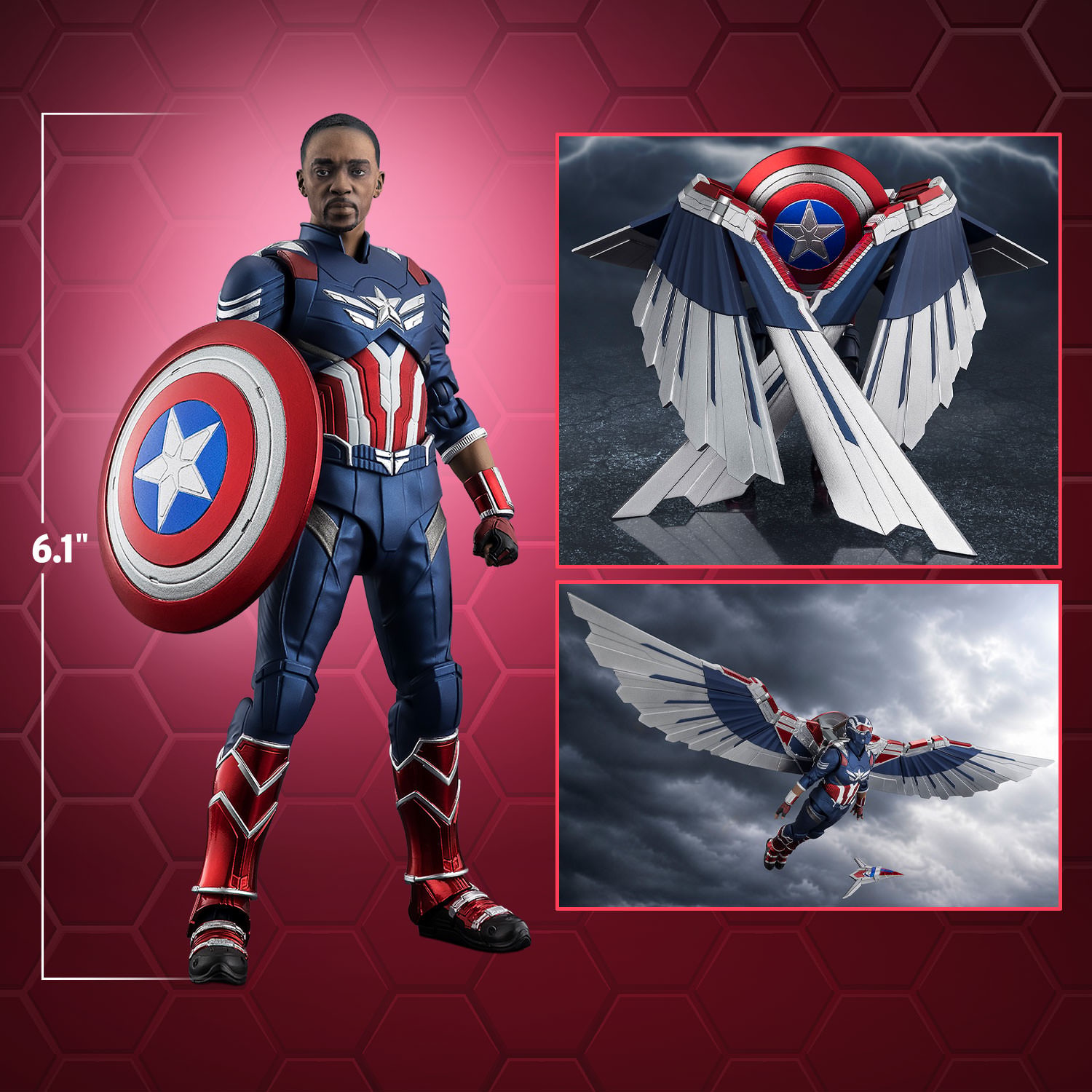 Marvel Captain America (Avengers: Doomsday) Action Figure  (Prototype Shown) View 2