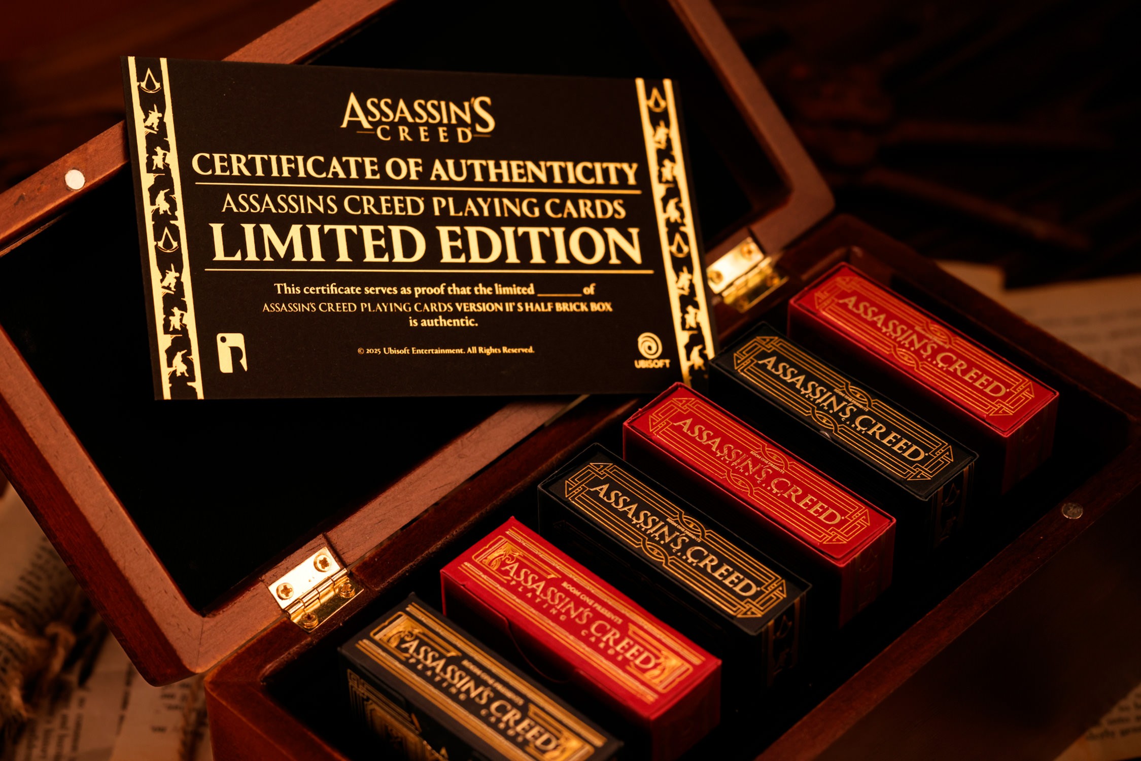 Assassins Creed Assassin's Creed Legacy Ver. II (Half-Brick Set) Playing Cards  (Prototype Shown) View 1