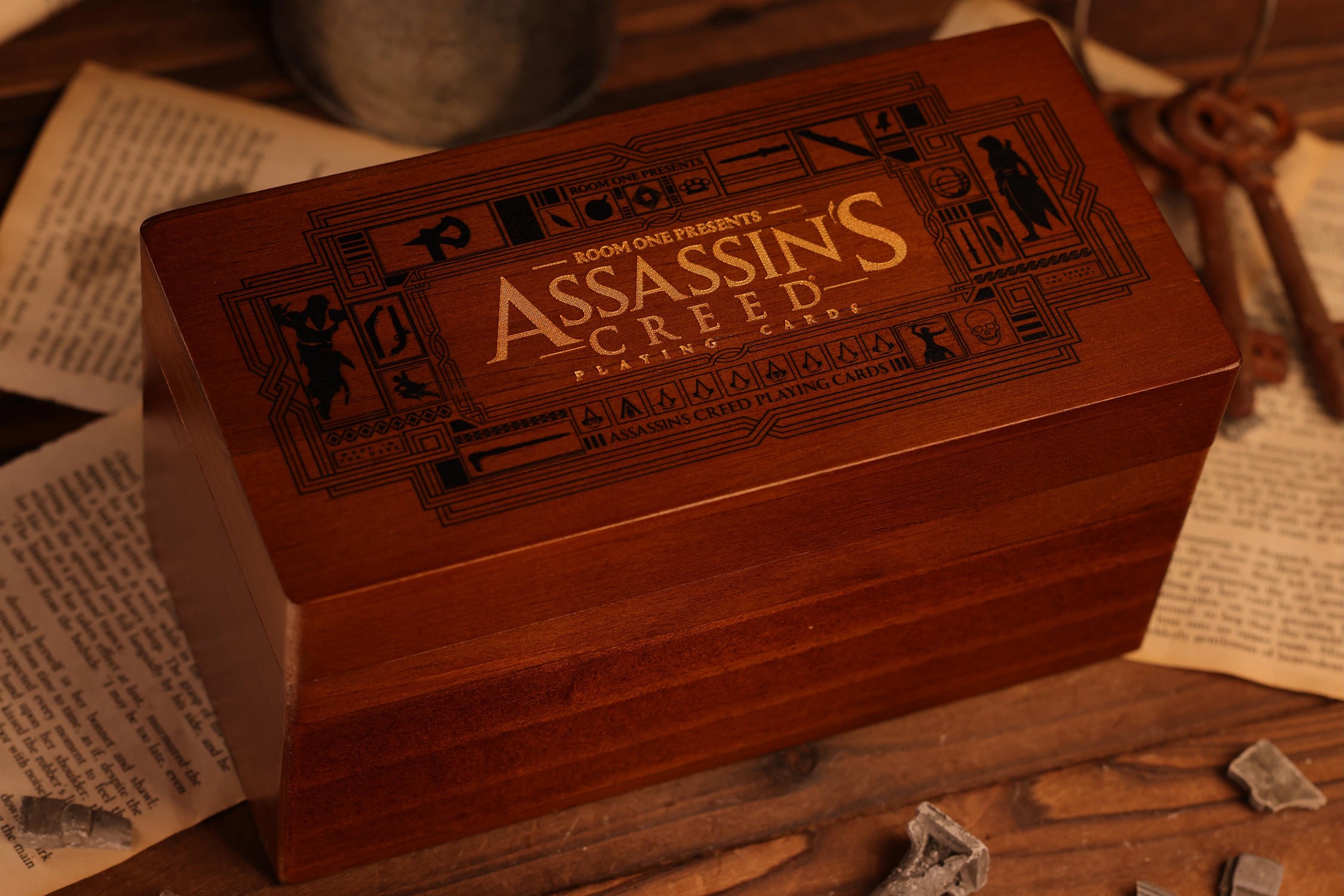 Assassins Creed Assassin's Creed Legacy Ver. II (Half-Brick Set) Playing Cards  (Prototype Shown) View 2