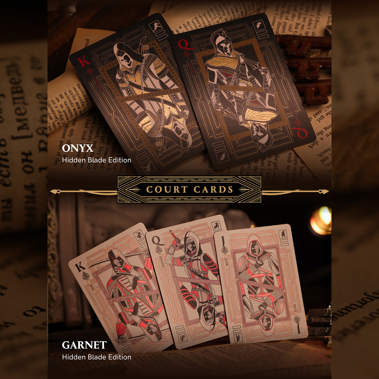 Assassins Creed Assassin's Creed Legacy Ver. II (Half-Brick Set) Playing Cards  (Prototype Shown) View 4
