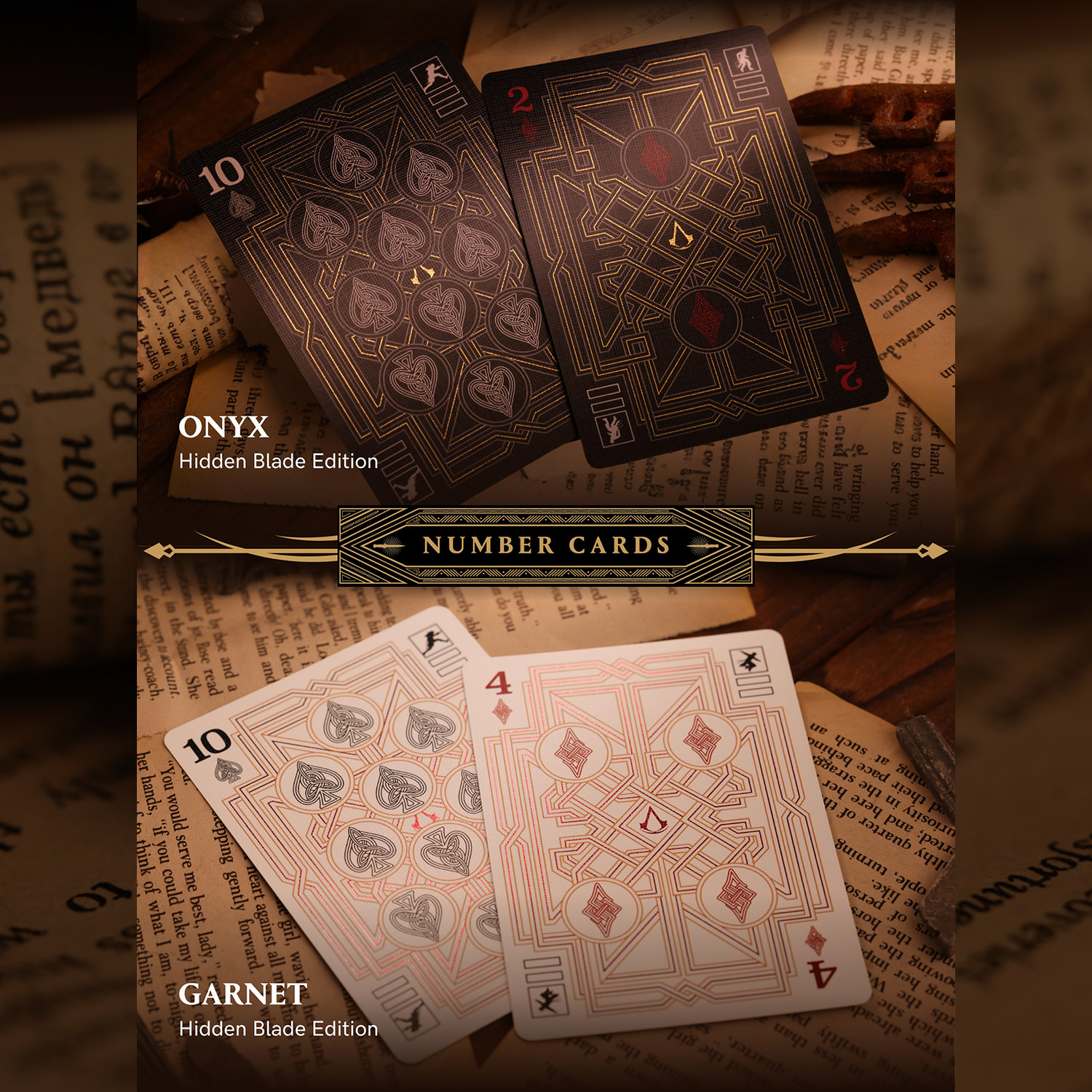Assassins Creed Assassin's Creed Legacy Ver. II (Half-Brick Set) Playing Cards  (Prototype Shown) View 5