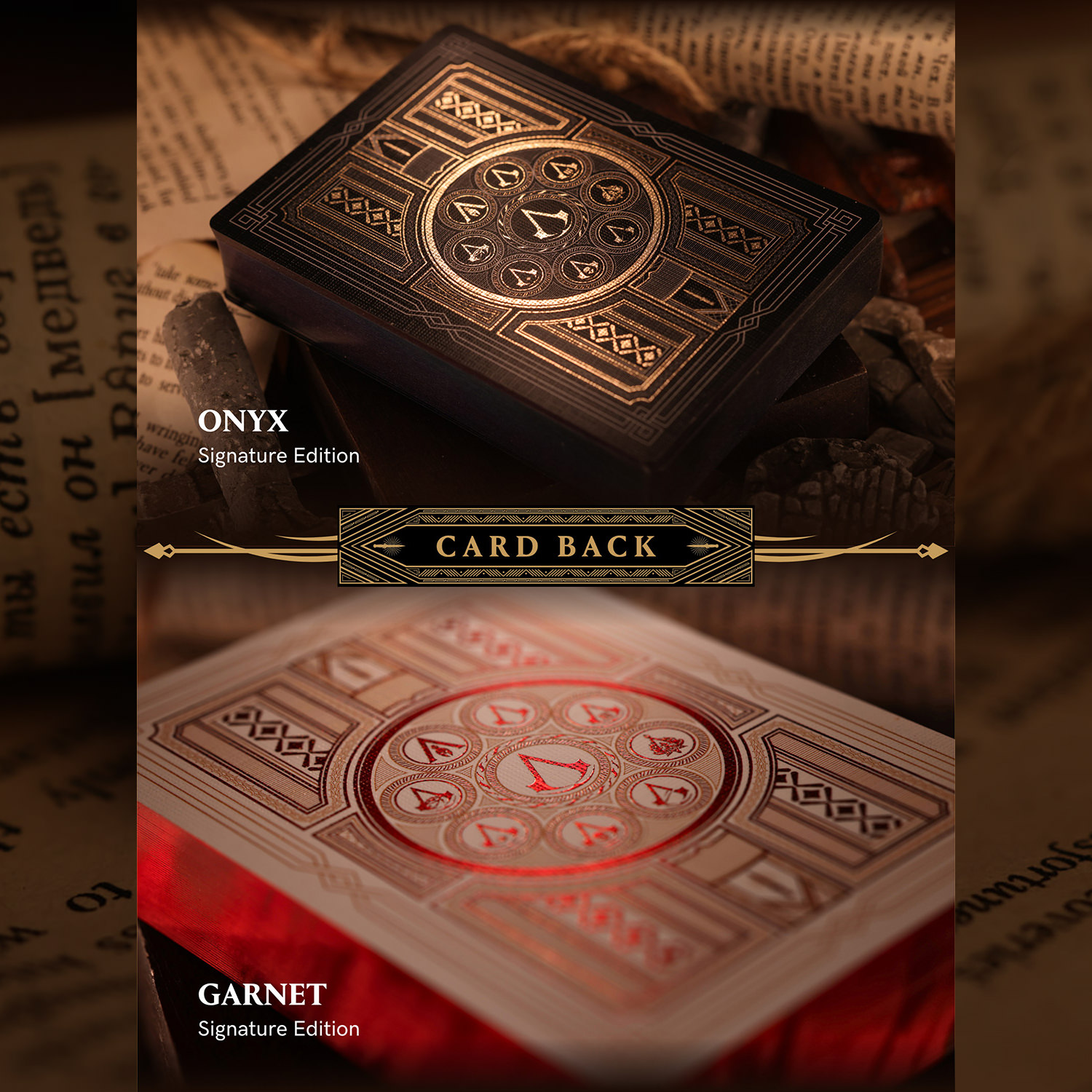Assassins Creed Assassin's Creed Legacy Ver. II (Half-Brick Set) Playing Cards  (Prototype Shown) View 7