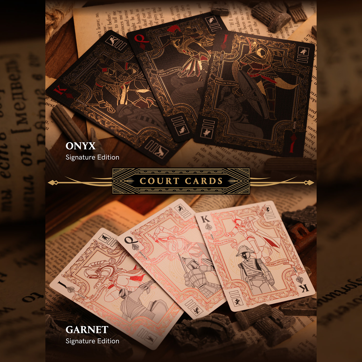 Assassins Creed Assassin's Creed Legacy Ver. II (Half-Brick Set) Playing Cards  (Prototype Shown) View 8