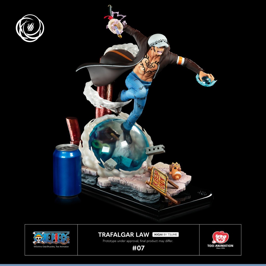 One Piece Trafalgar Law Statues  (Prototype Shown) View 1