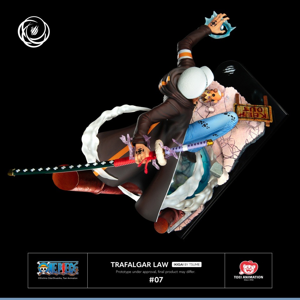 One Piece Trafalgar Law Statues  (Prototype Shown) View 4