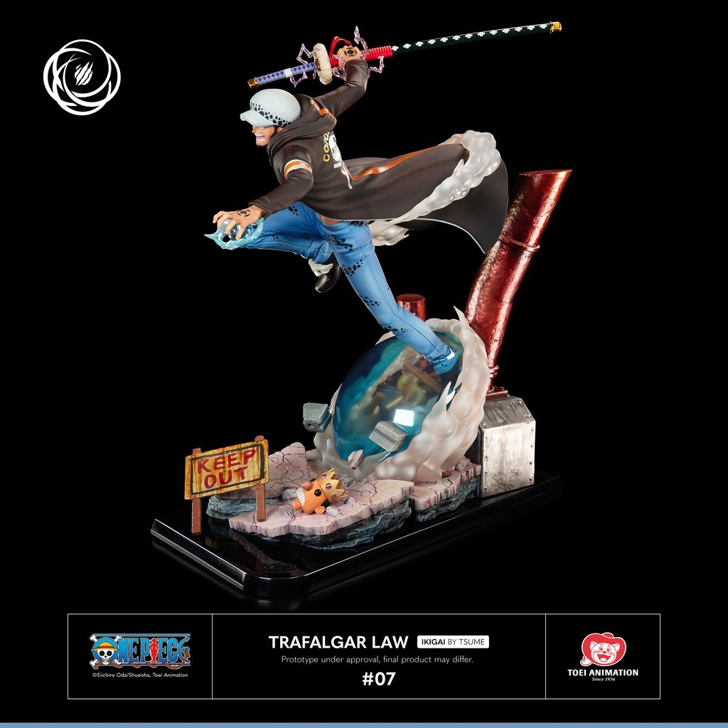 One Piece Trafalgar Law Statues  (Prototype Shown) View 9