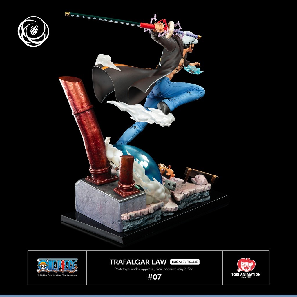 One Piece Trafalgar Law Statues  (Prototype Shown) View 12