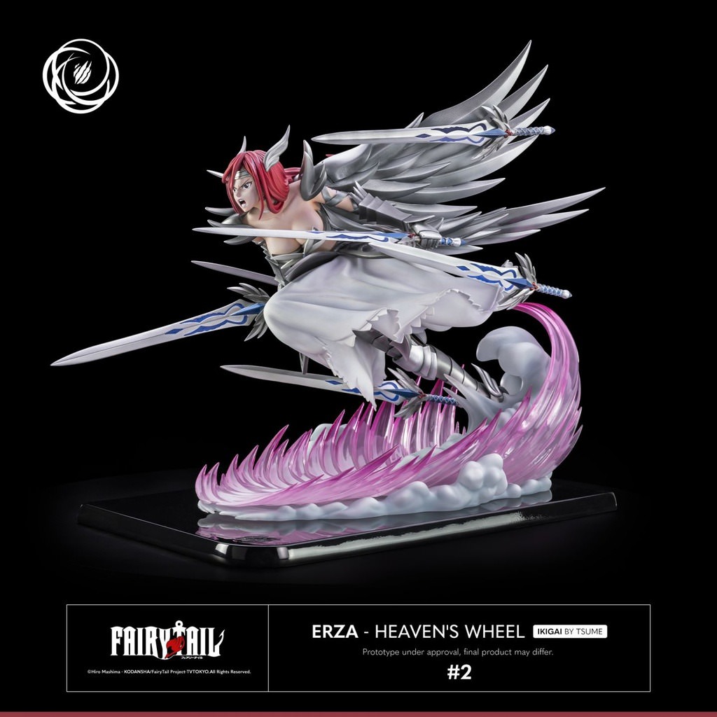 Fairy Tail Erza – Heaven’s Wheel Statues  (Prototype Shown) View 1