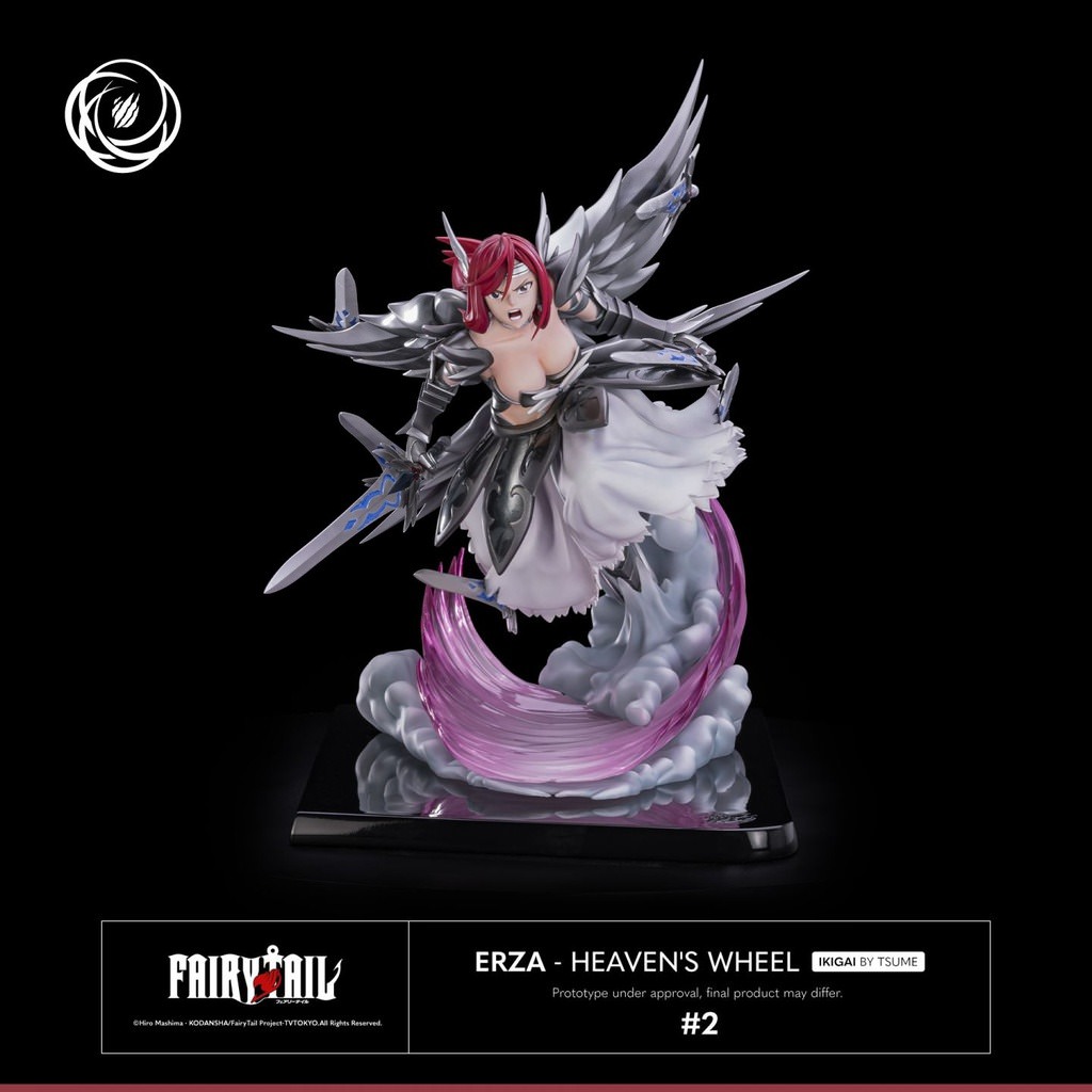 Fairy Tail Erza – Heaven’s Wheel Statues  (Prototype Shown) View 3