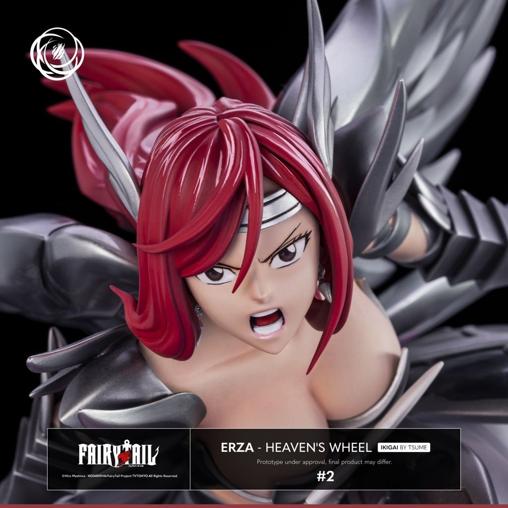 Fairy Tail Erza – Heaven’s Wheel Statues  (Prototype Shown) View 5