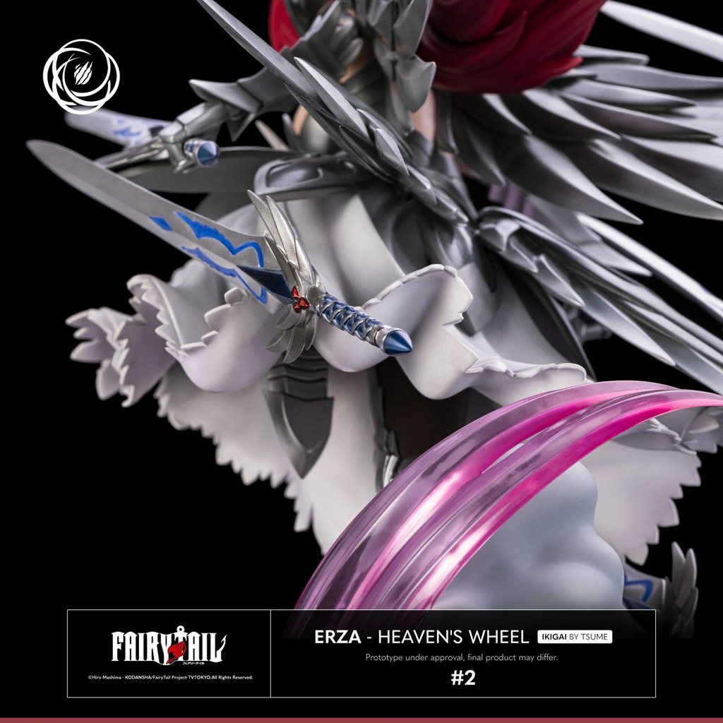 Fairy Tail Erza – Heaven’s Wheel Statues  (Prototype Shown) View 6