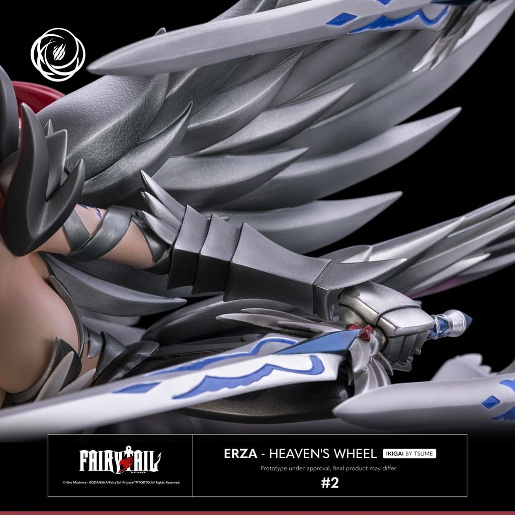 Fairy Tail Erza – Heaven’s Wheel Statues  (Prototype Shown) View 7