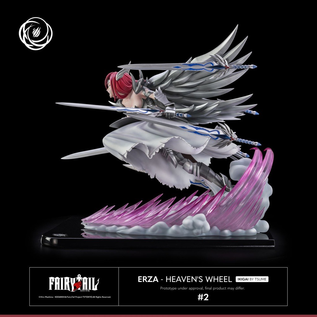Fairy Tail Erza – Heaven’s Wheel Statues  (Prototype Shown) View 9