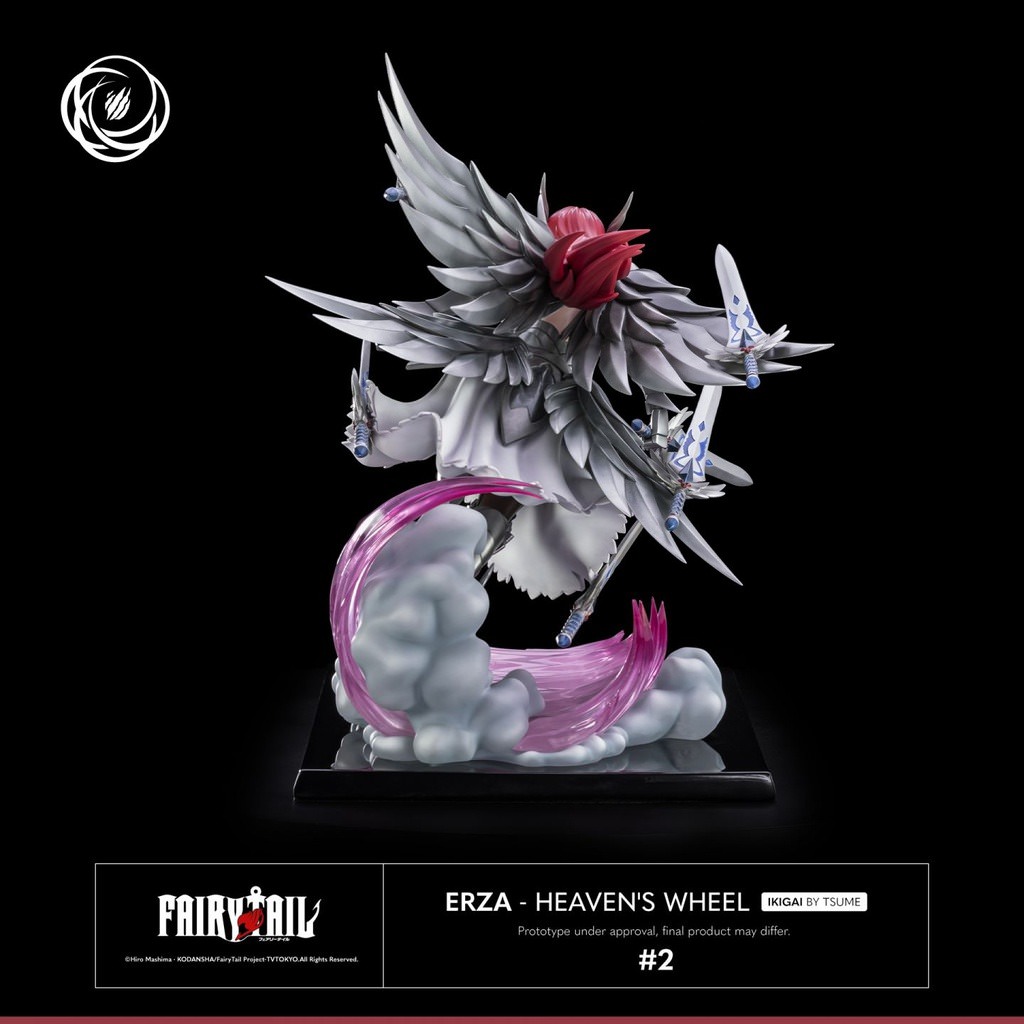 Fairy Tail Erza – Heaven’s Wheel Statues  (Prototype Shown) View 10