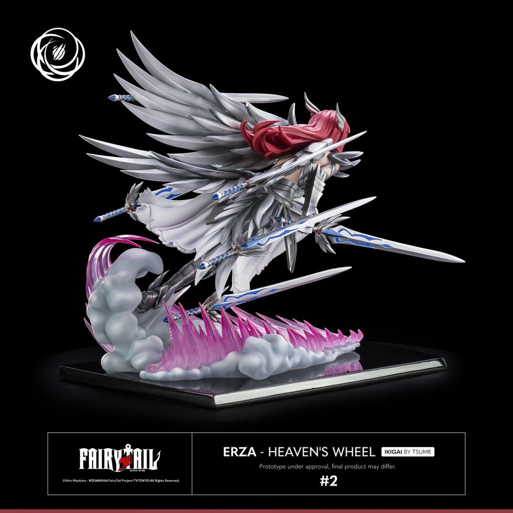 Fairy Tail Erza – Heaven’s Wheel Statues  (Prototype Shown) View 11