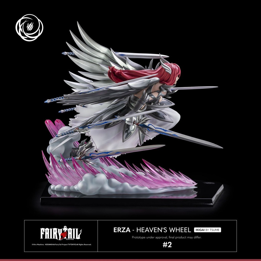 Fairy Tail Erza – Heaven’s Wheel Statues  (Prototype Shown) View 12