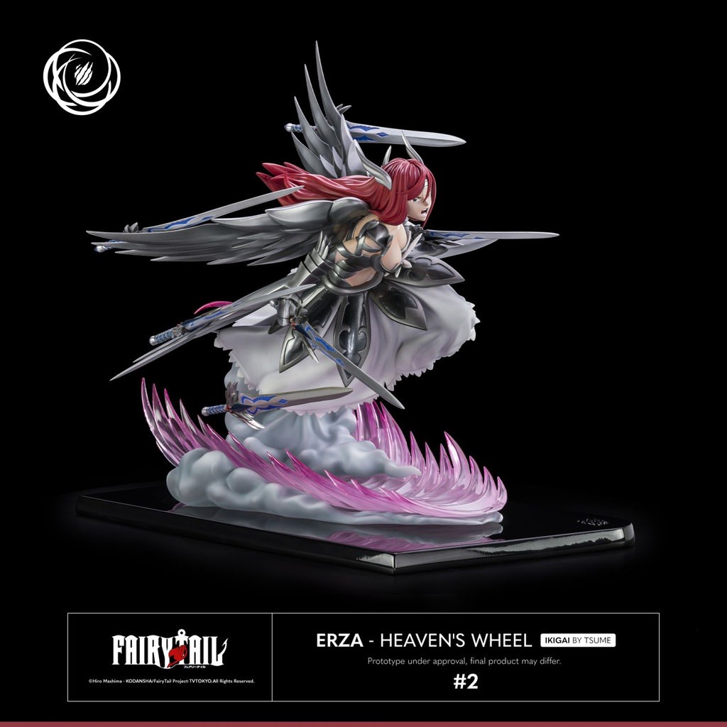 Fairy Tail Erza – Heaven’s Wheel Statues  (Prototype Shown) View 13