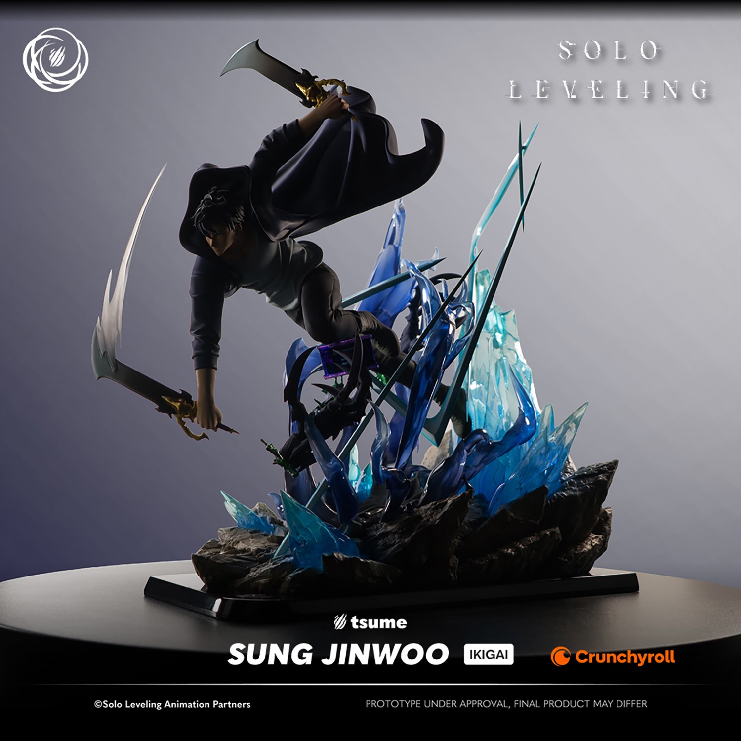 Solo Leveling Sung Jinwoo Statues  (Prototype Shown) View 1