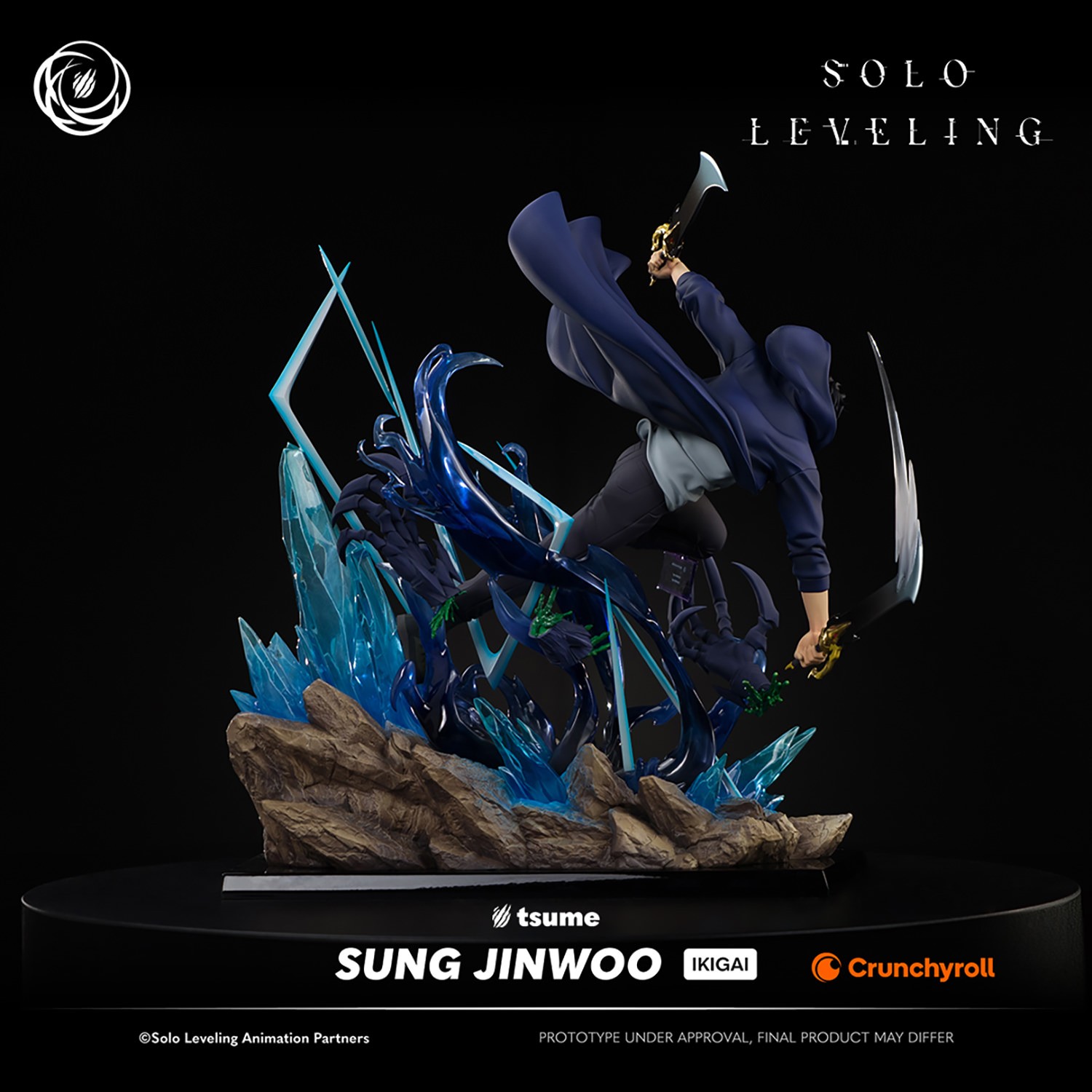 Solo Leveling Sung Jinwoo Statues  (Prototype Shown) View 4
