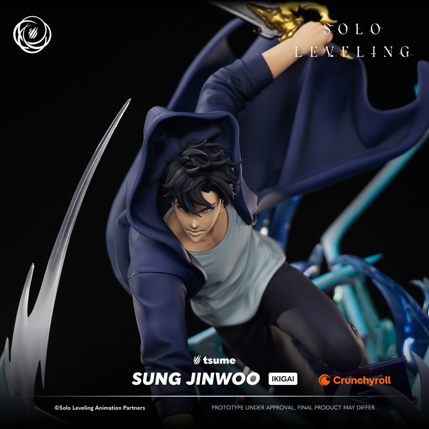 Solo Leveling Sung Jinwoo Statues  (Prototype Shown) View 5