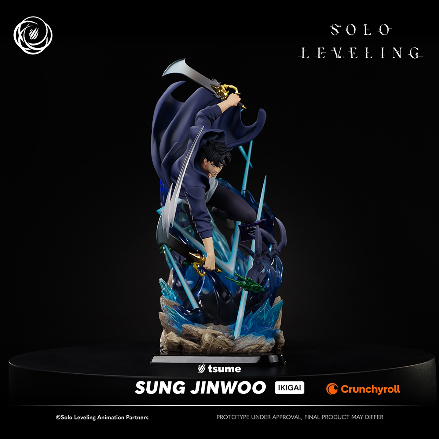 Solo Leveling Sung Jinwoo Statues  (Prototype Shown) View 7