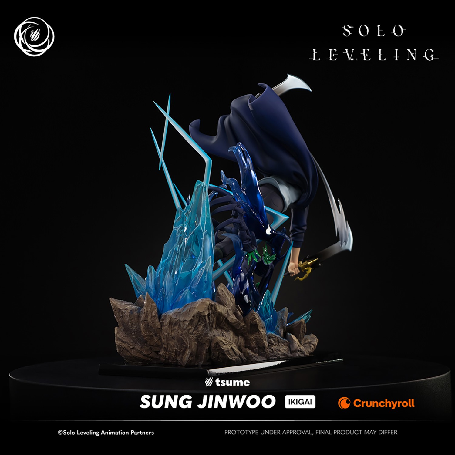 Solo Leveling Sung Jinwoo Statues  (Prototype Shown) View 9