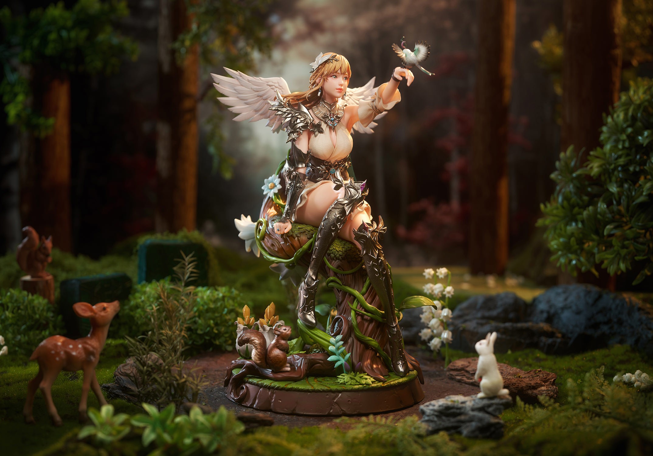 Lost Ark Ninave Statues  (Prototype Shown) View 1