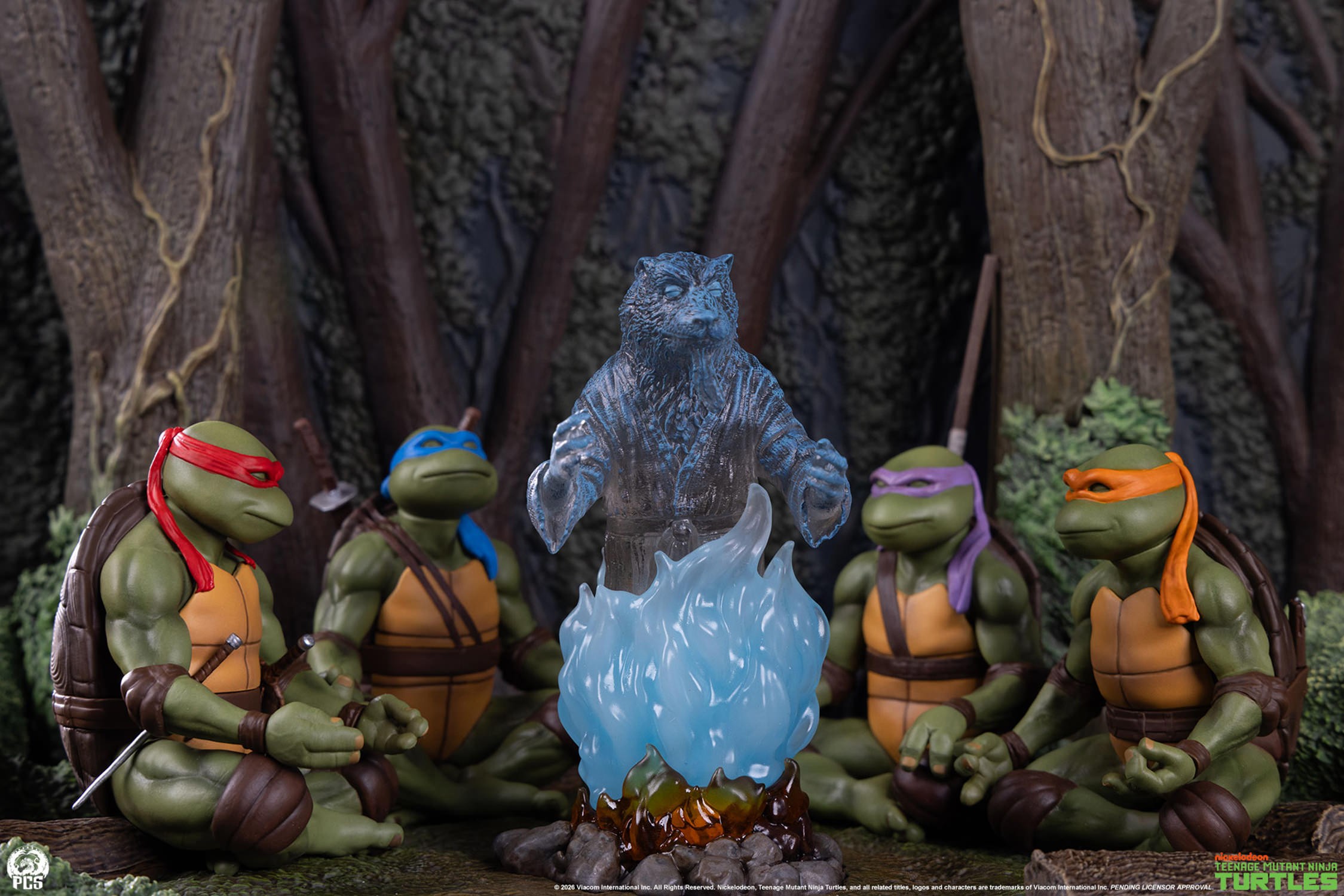 Teenage Mutant Ninja Turtles Splinter’s Spirit Mini Scale Diorama  (Prototype Shown) View 13