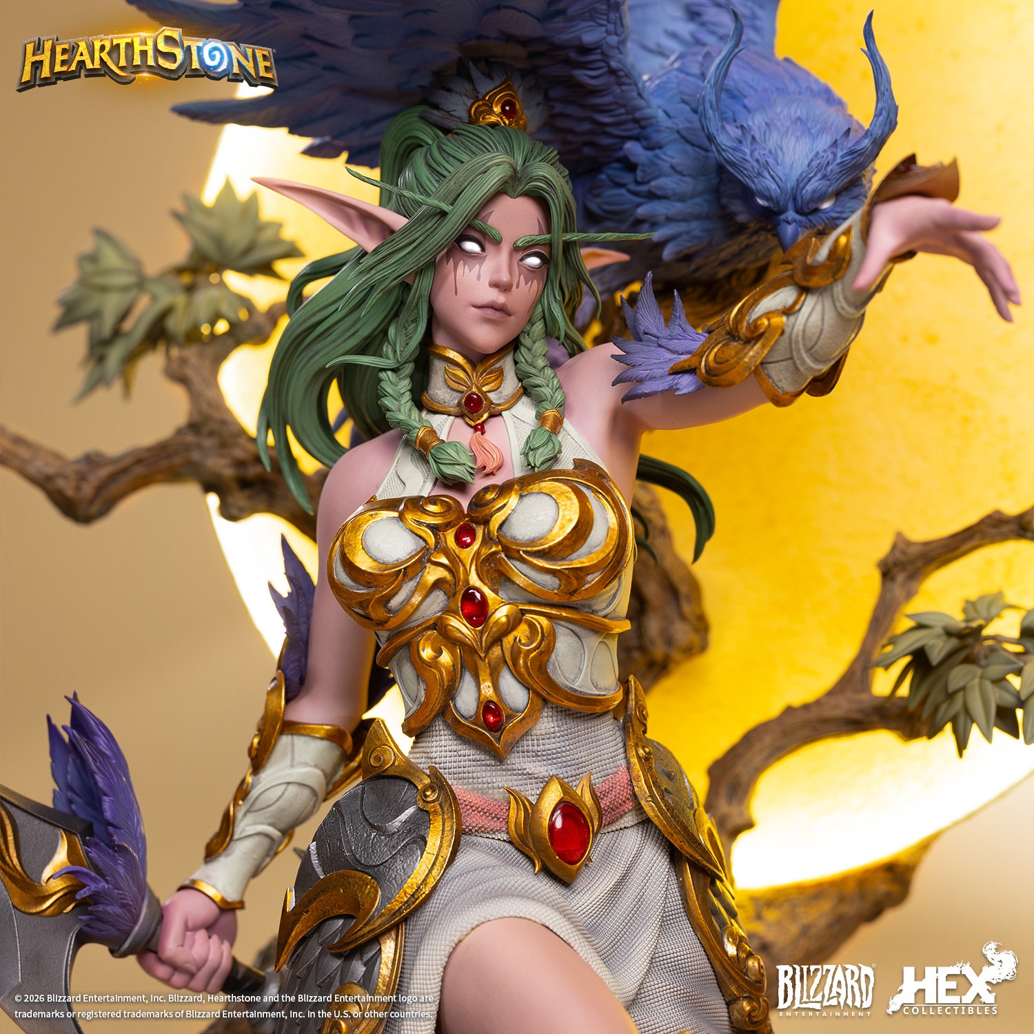 Warcraft Signature Tyrande Statues  (Prototype Shown) View 3