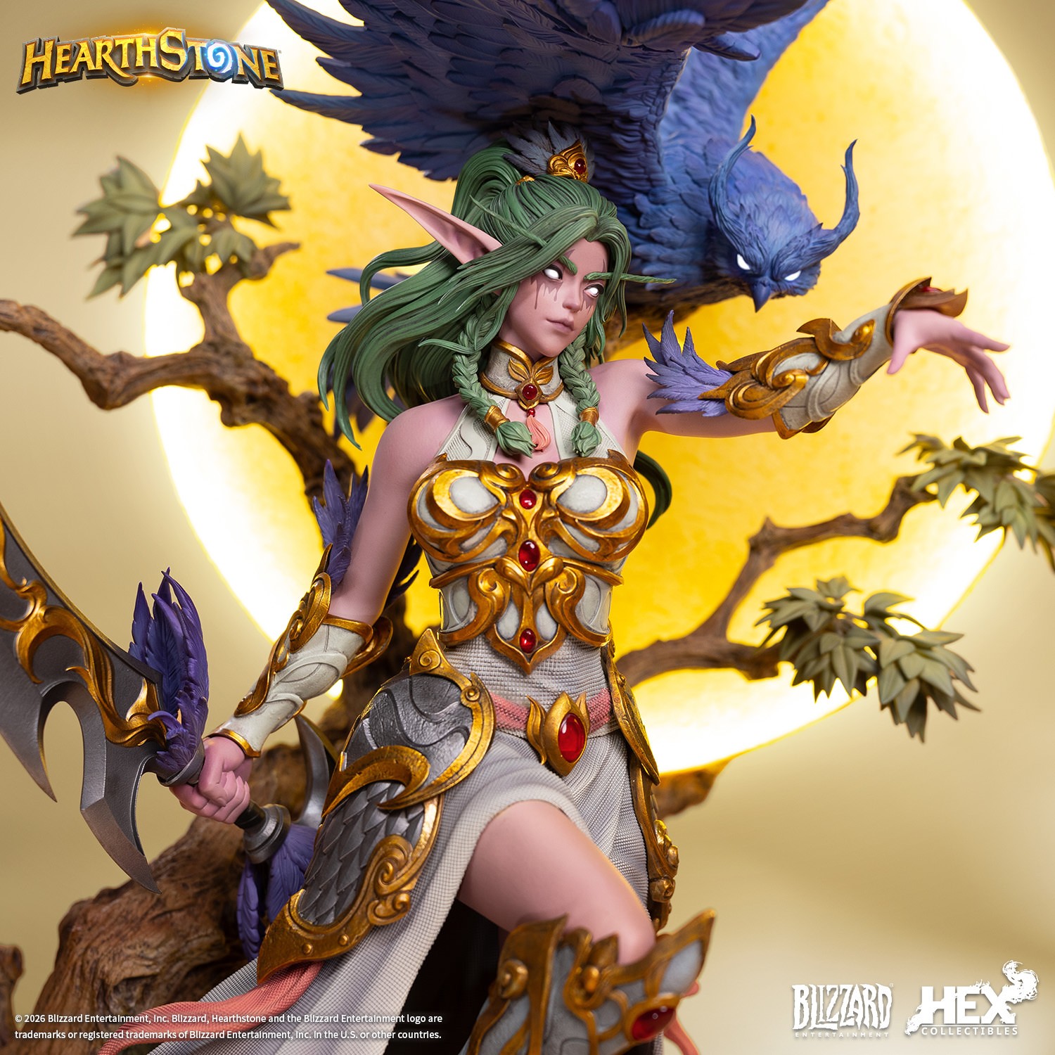 Warcraft Signature Tyrande Statues  (Prototype Shown) View 4