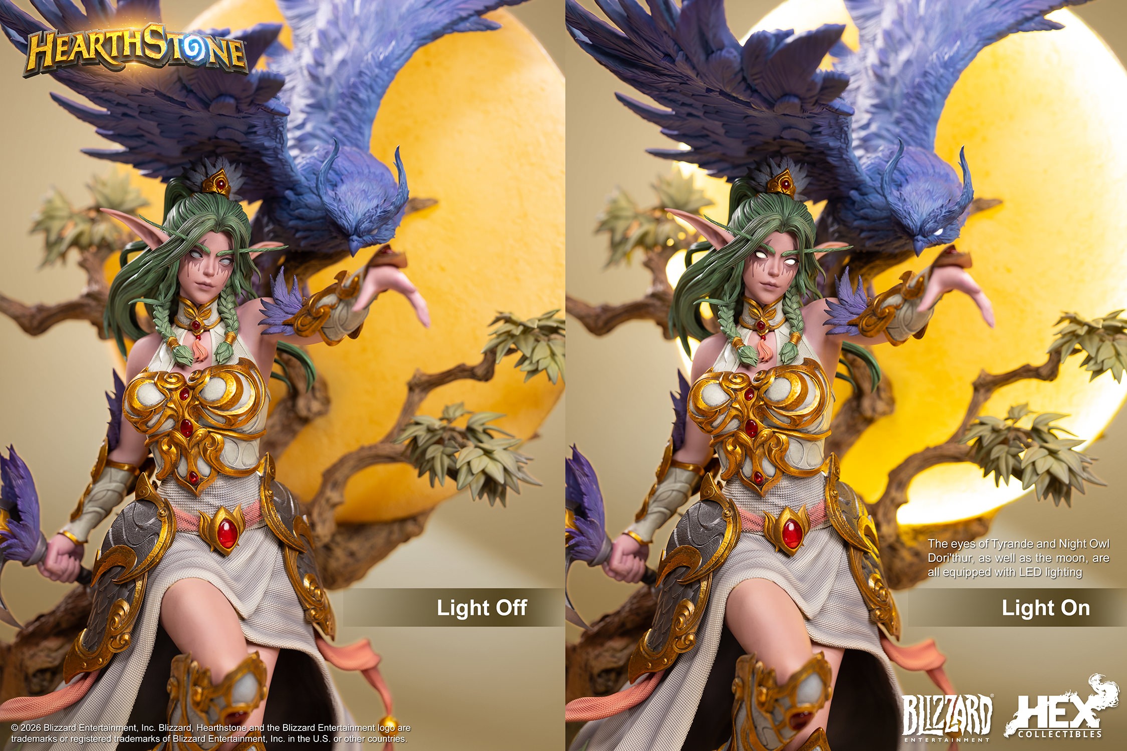 Warcraft Signature Tyrande Statues  (Prototype Shown) View 13