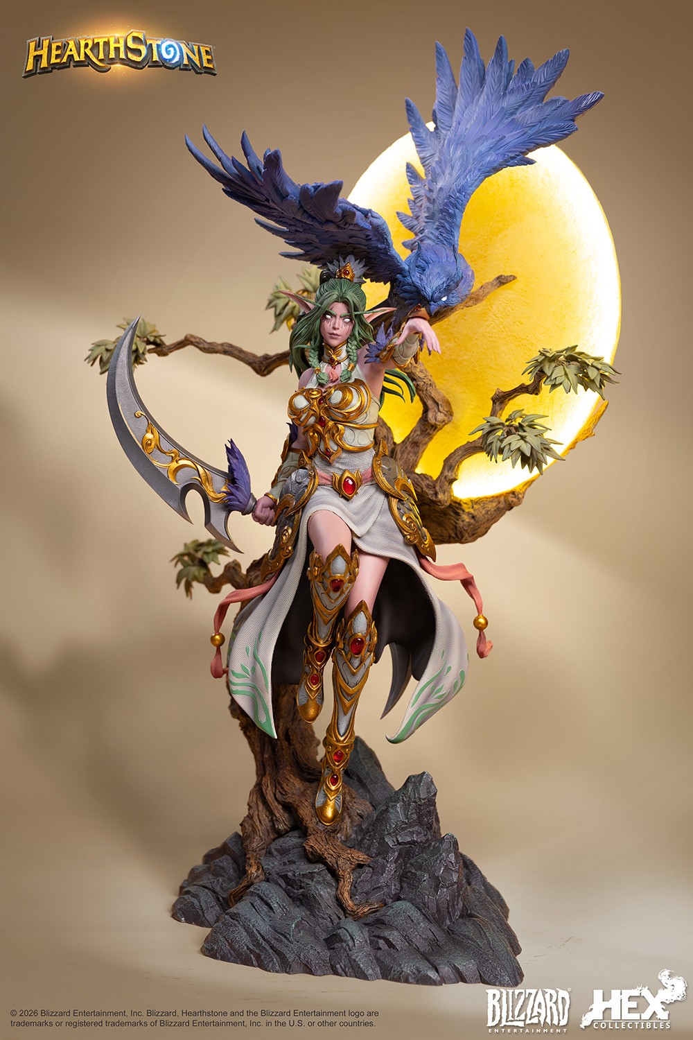 Warcraft Signature Tyrande Statues  (Prototype Shown) View 9