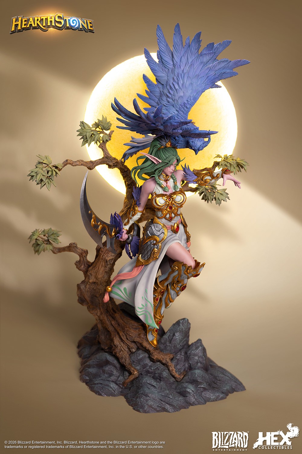 Warcraft Signature Tyrande Statues  (Prototype Shown) View 10