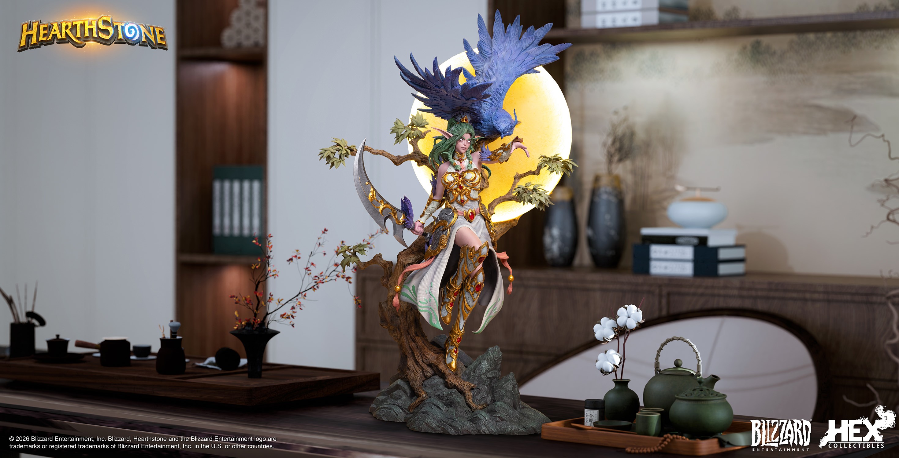Warcraft Signature Tyrande Statues  (Prototype Shown) View 14