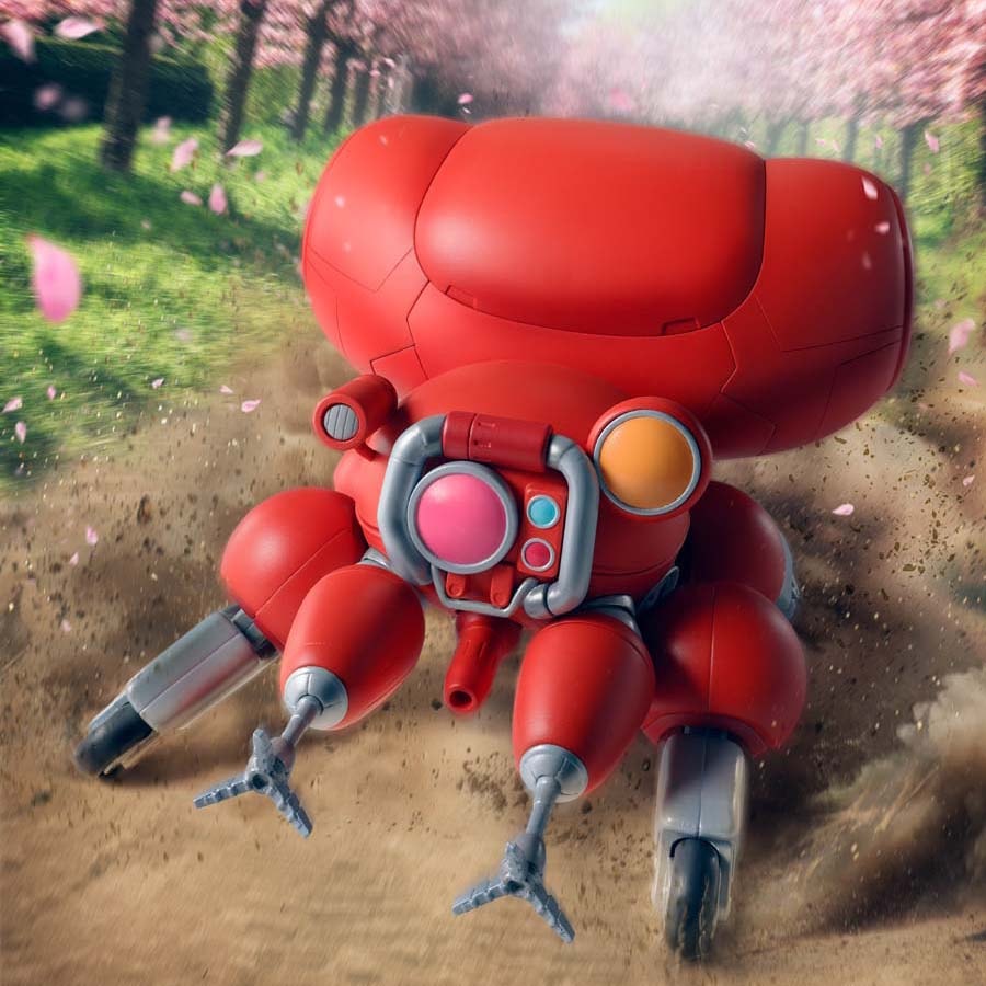 Ghost in the Shell <SIDE GHOST> Fuchikoma Action Figure  (Prototype Shown) View 1